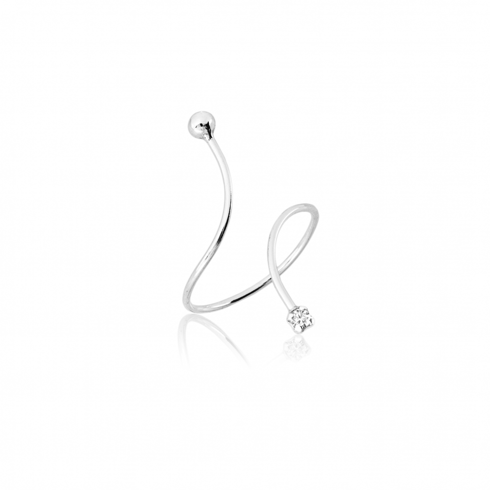 Anel Regulável com Ponto Luz e Bolinha