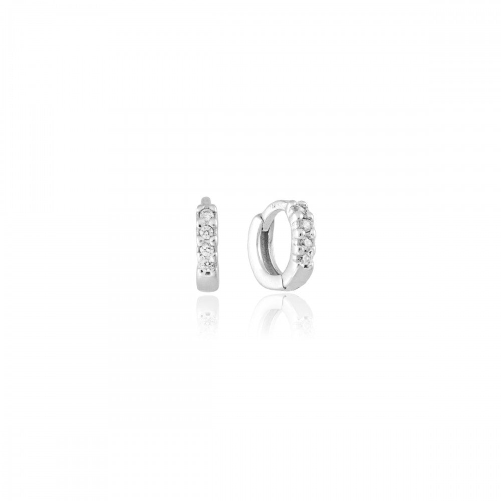 Brinco Argola Cravejada (P/M/G)