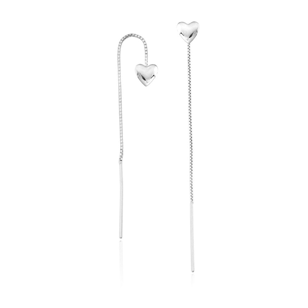 Brinco Corrente Coração