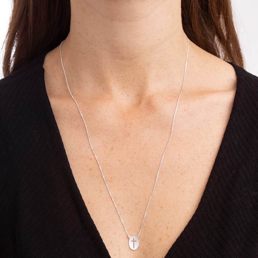 Escapulário Cruz e Espírito Santo